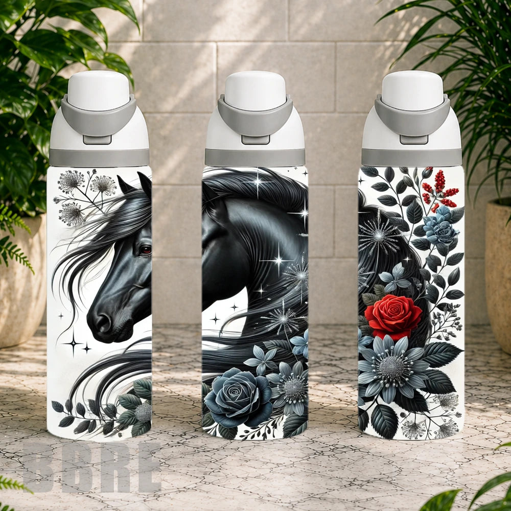 Majestic Black Horse Product Image,
