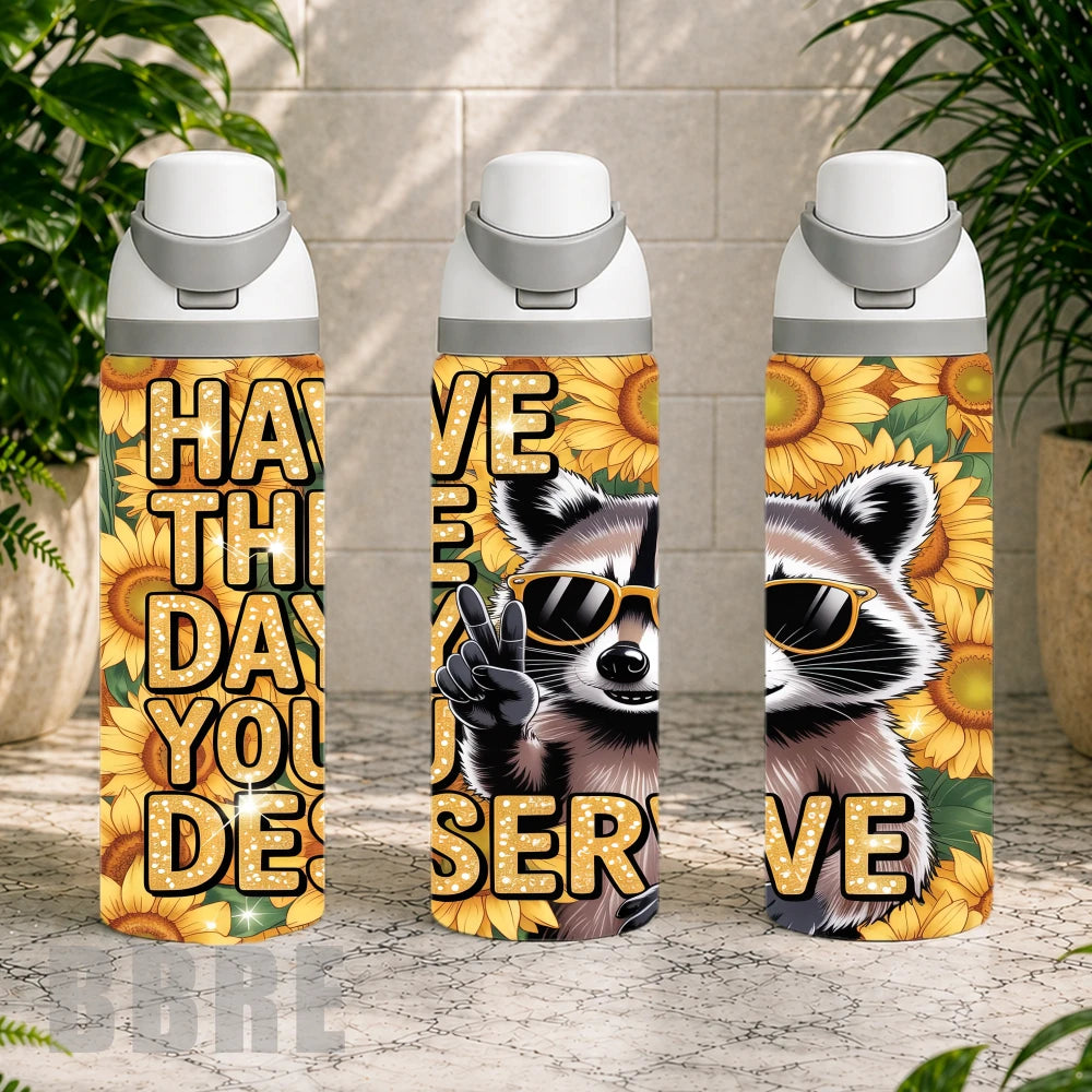 Raccoon Sunflowers 2 Product Image,