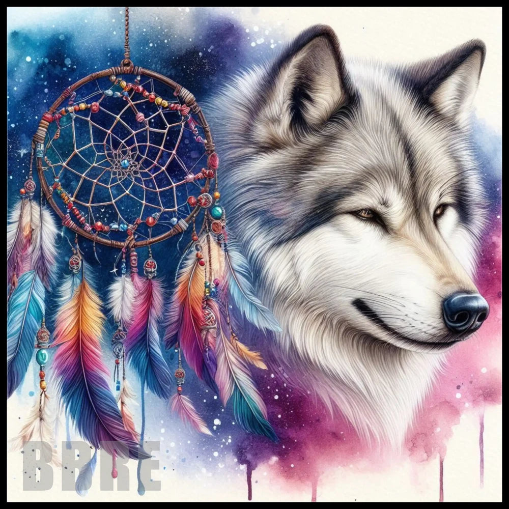 Wolf Dreamcatcher 4 Main Image,