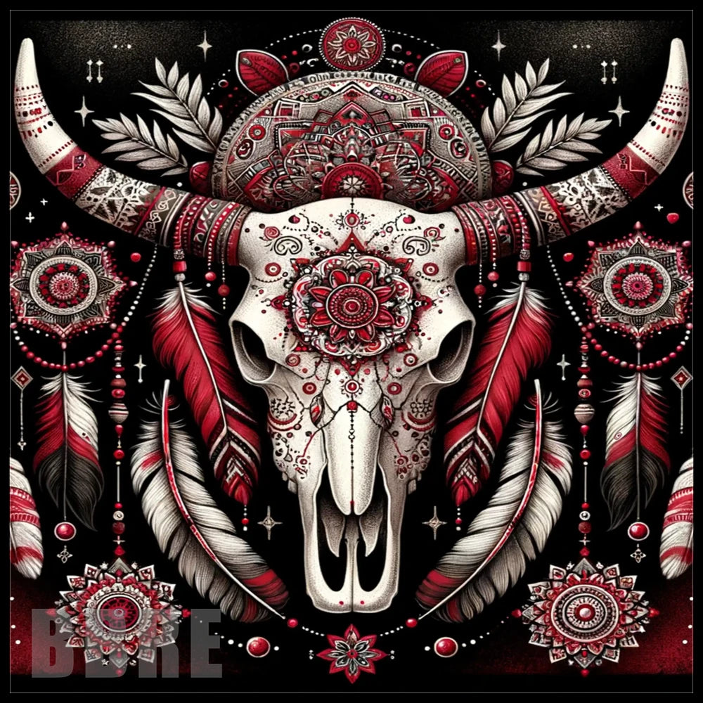 Red Skull Art Main Image,