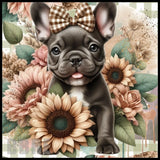 Floral Frenchie Main Image,