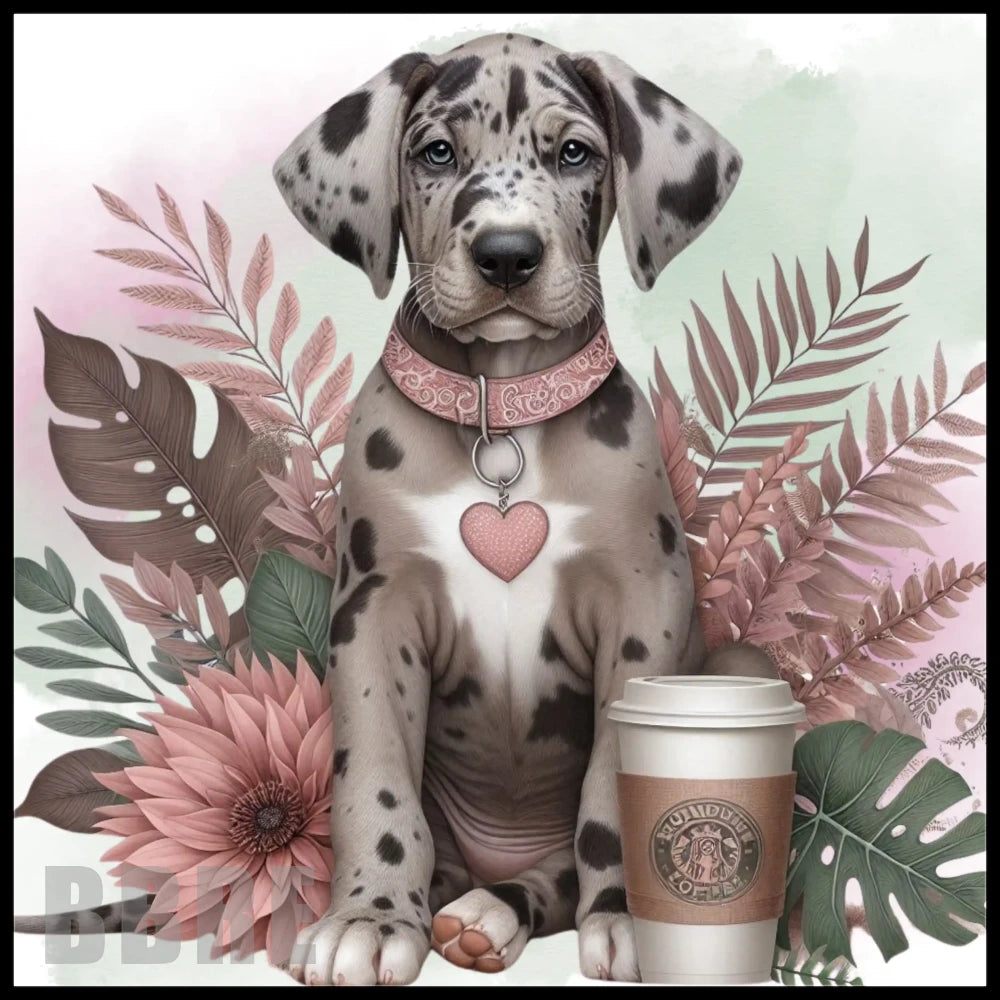 Floral Puppy 2 Main Image,