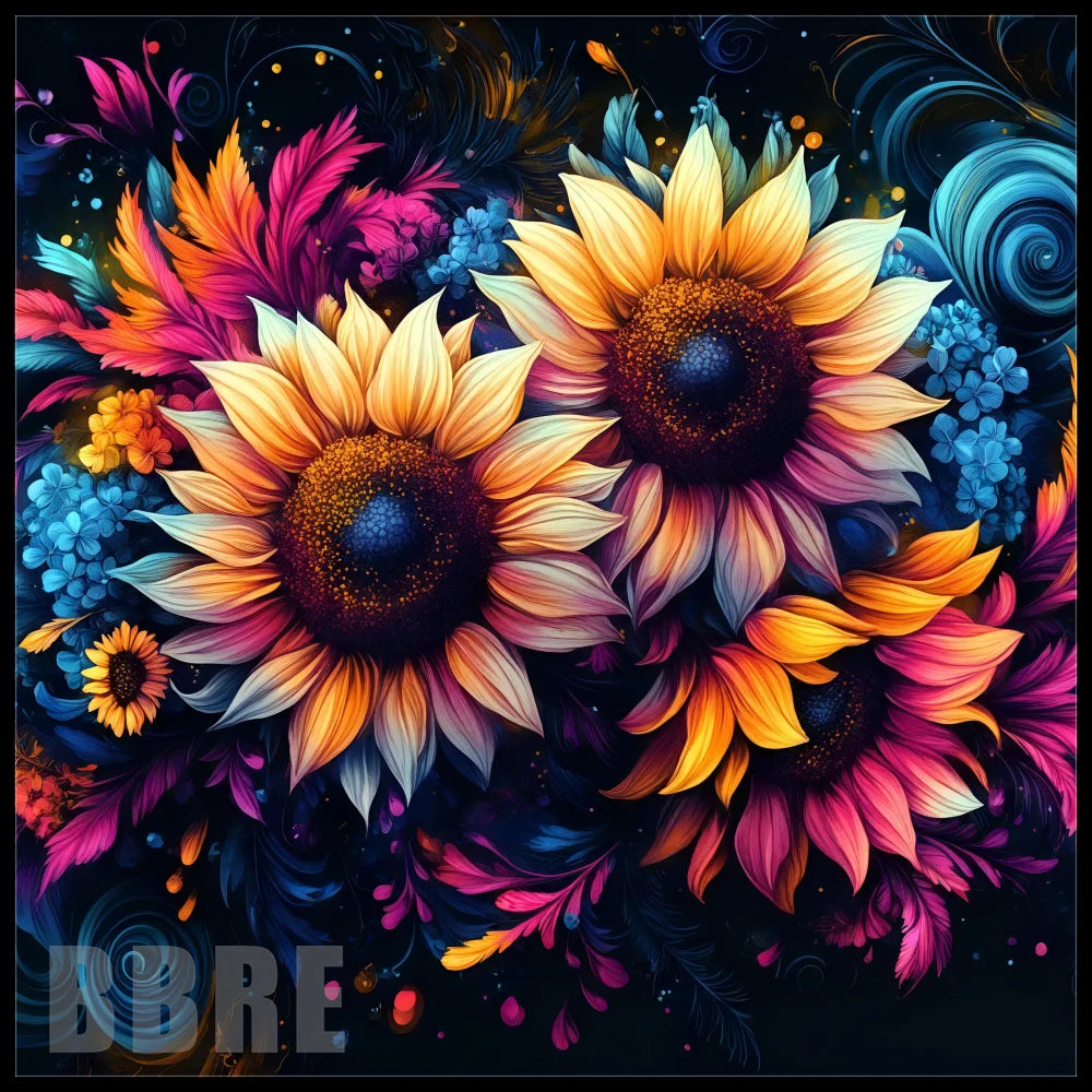 Sunflower Burst 3 Main Image,