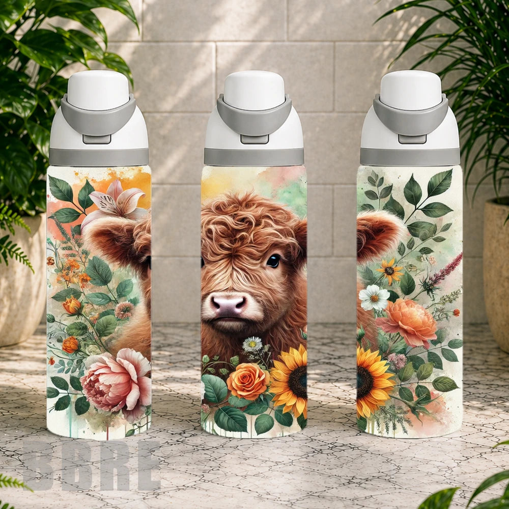 Floral Cow Product Image,