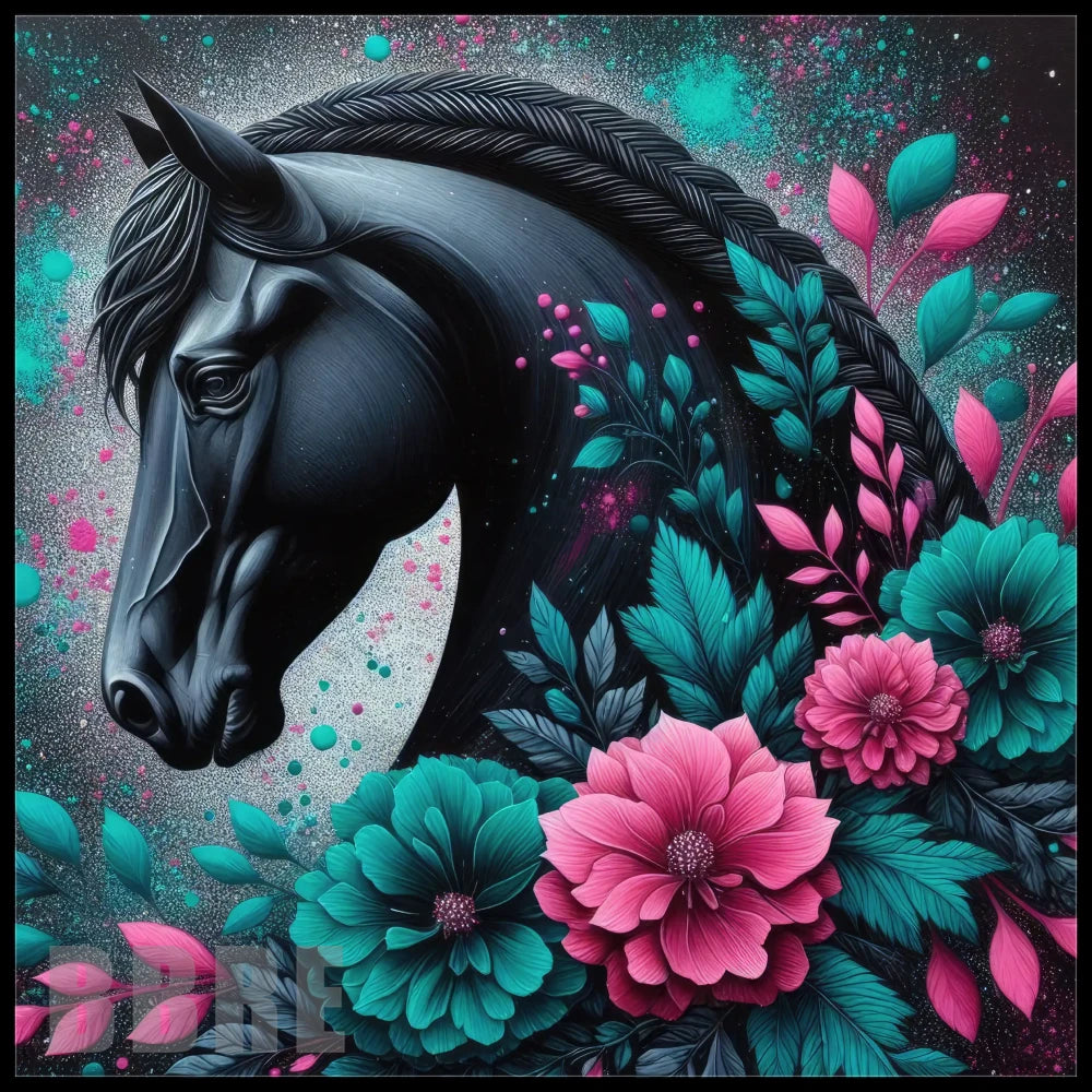 Floral Horse 6 Main Image,
