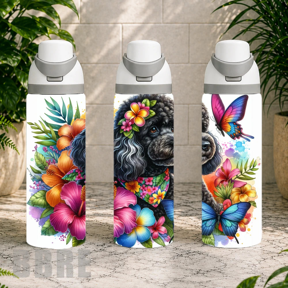 Floral Poodle Product Image,