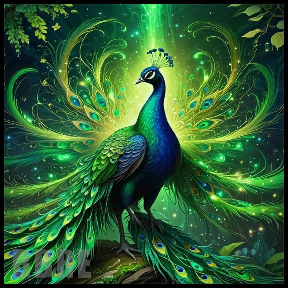 Vibrant Peacock Main Image,