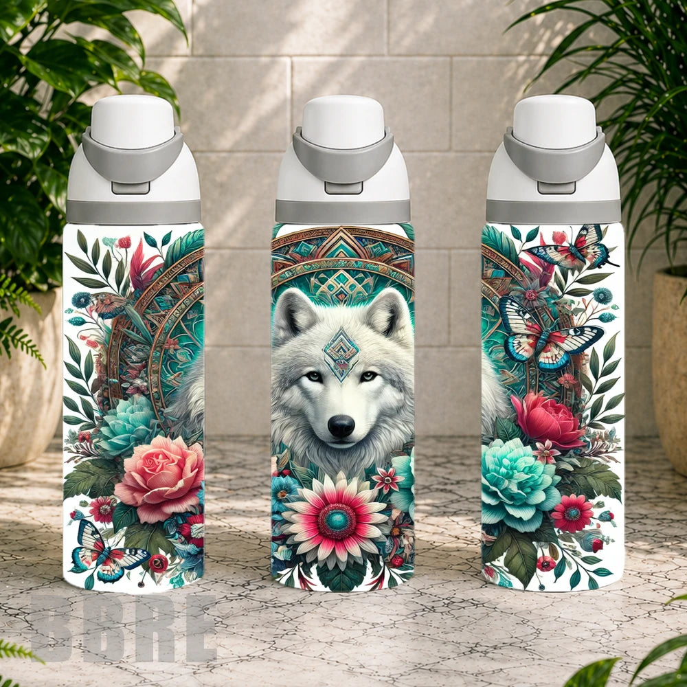 Wolf Floral 3 Product Image,