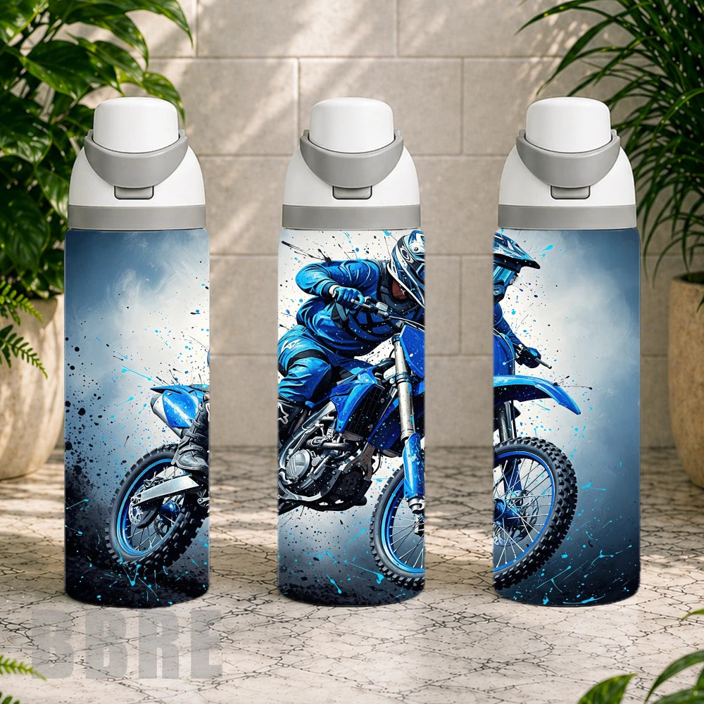 Blue Motocross Product Image,