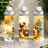 Bee Sunflower Product Image,