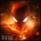 Fiery Spiderman Main Image,