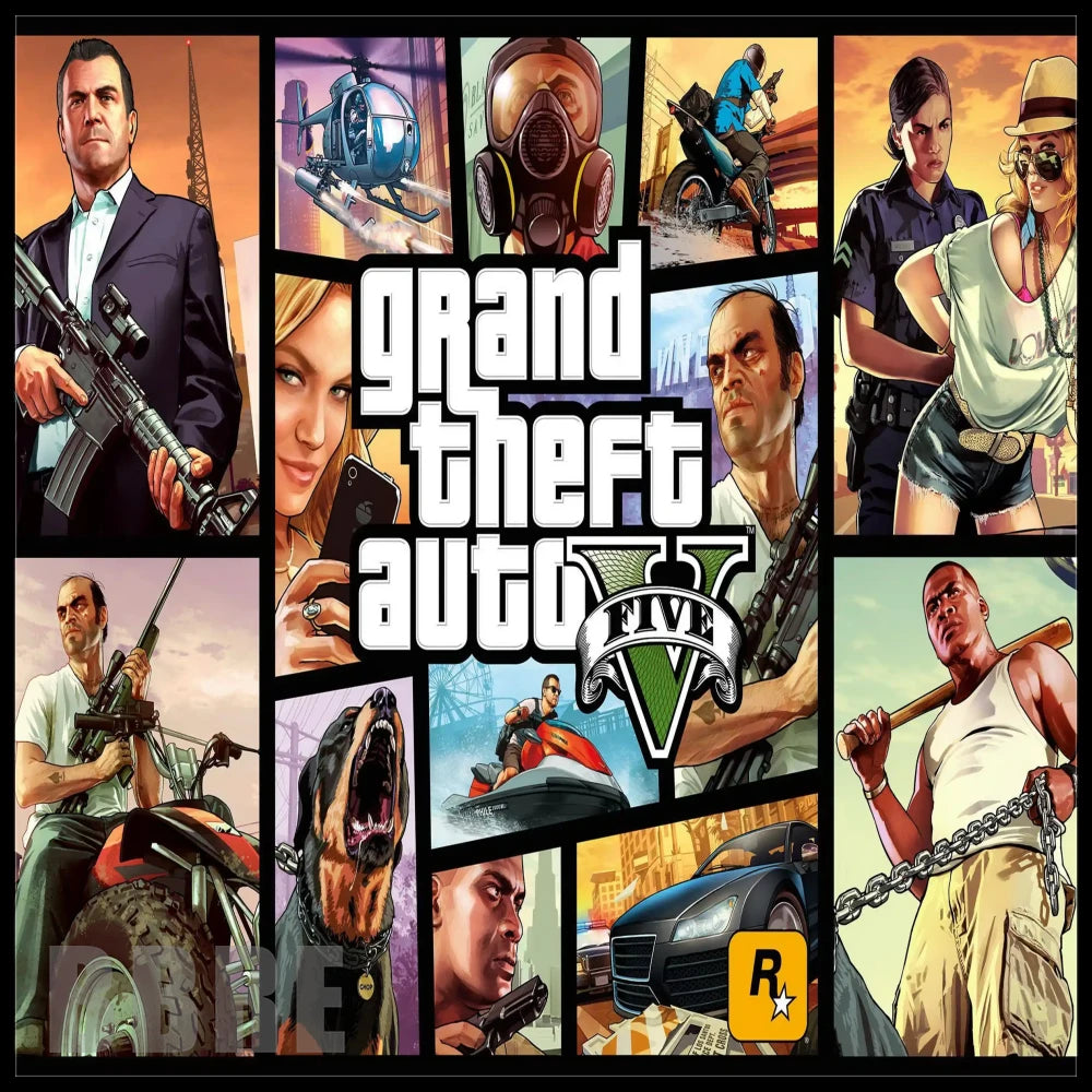 Gta V Artwork Main Image,