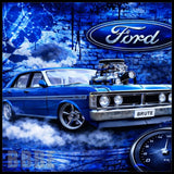 Blue Muscle Car Main Image,