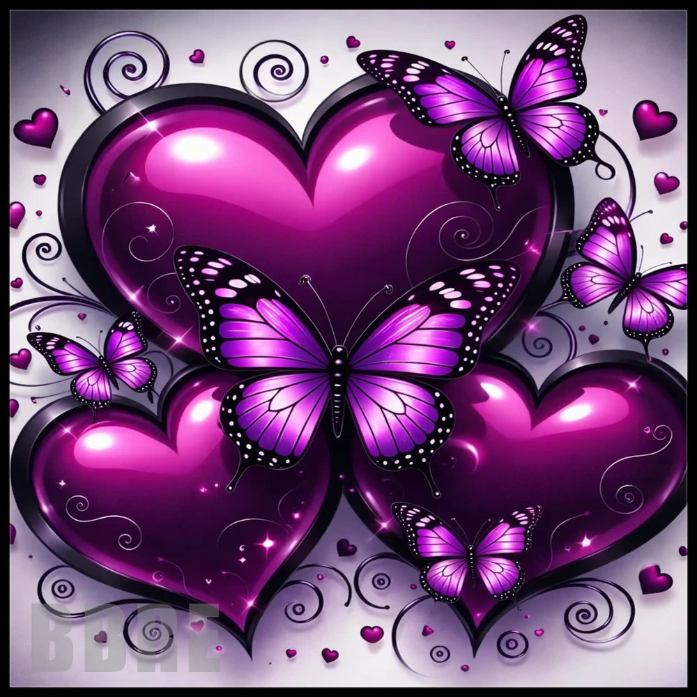 Butterfly Hearts Main Image,