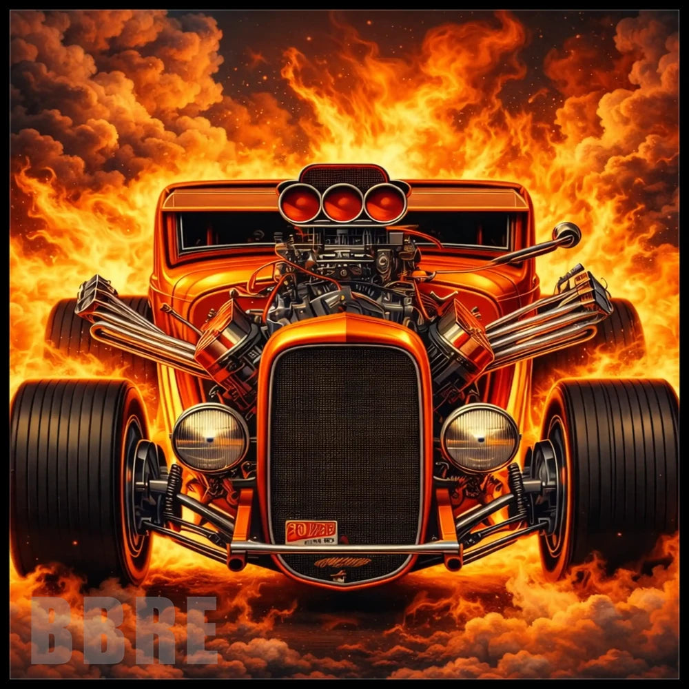 Flaming Hot Rod Main Image,