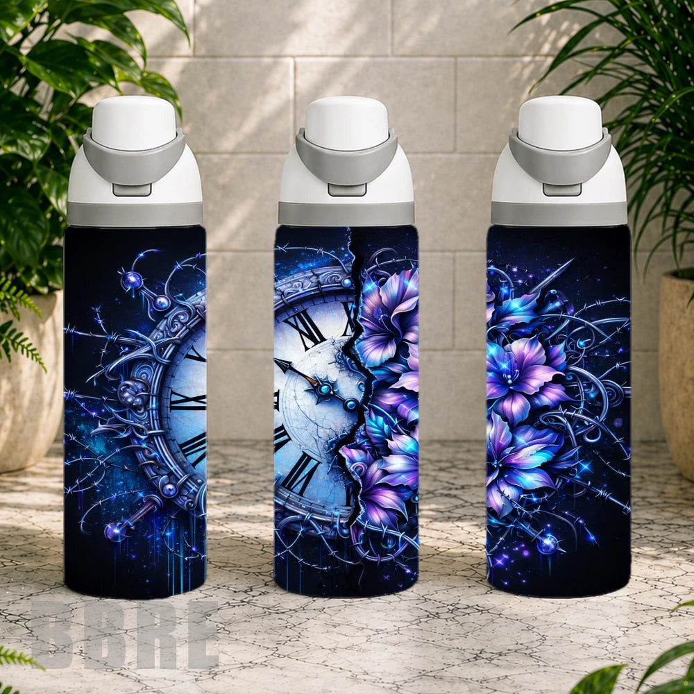 Floral Clock Product Image,