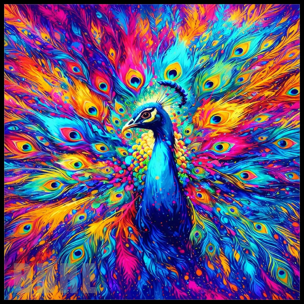 Vibrant Peacock 2 Main Image,