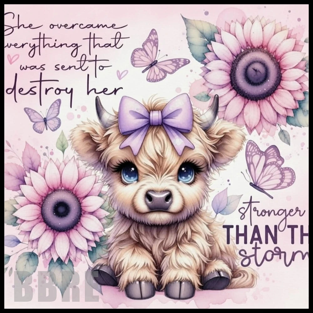 Floral Cow 2 Main Image,