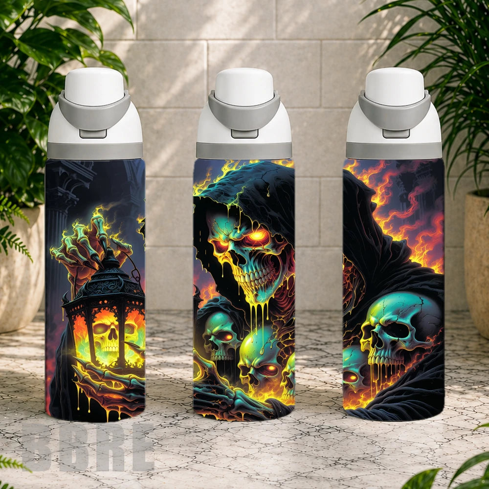 Flaming Skull 2 Product Image,