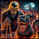 Flaming Skull 3 Main Image,