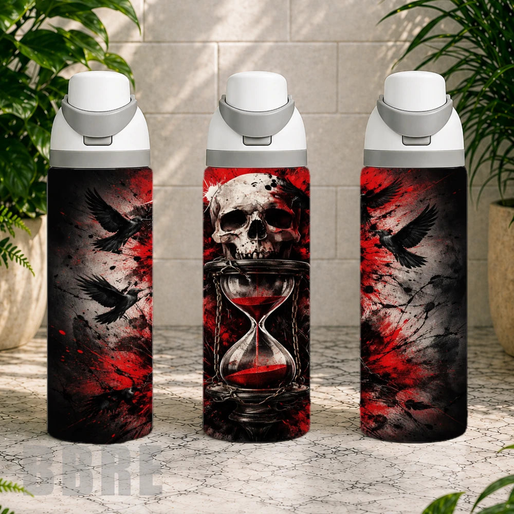 Skull Hourglass Product Image,