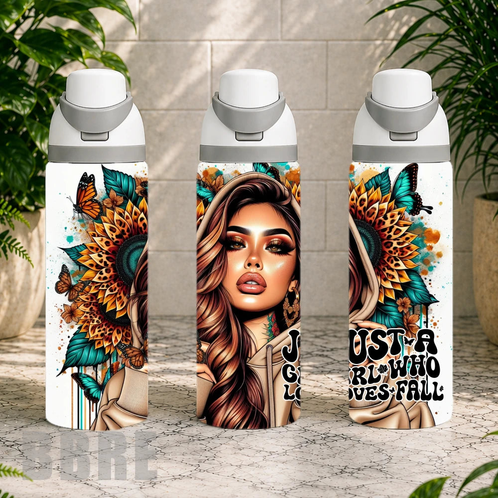 Girl With Butterflies Product Image,