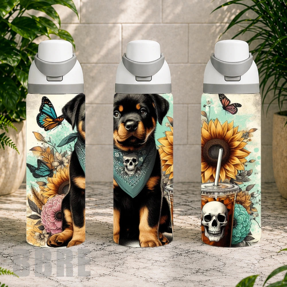 Rottweiler Sunflowers Product Image,