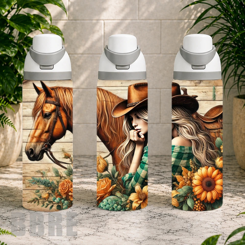 Cowgirl Horse 4 Product Image,