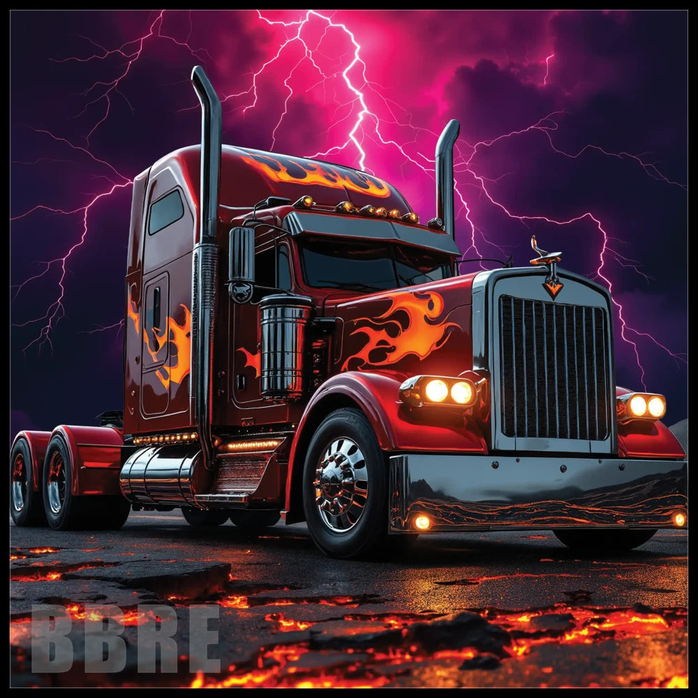 Flaming Truck Main Image,