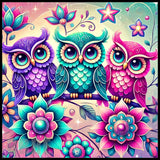 Colorful Owls 4 Main Image,