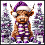 Festive Highland Cow 3 Main Image,