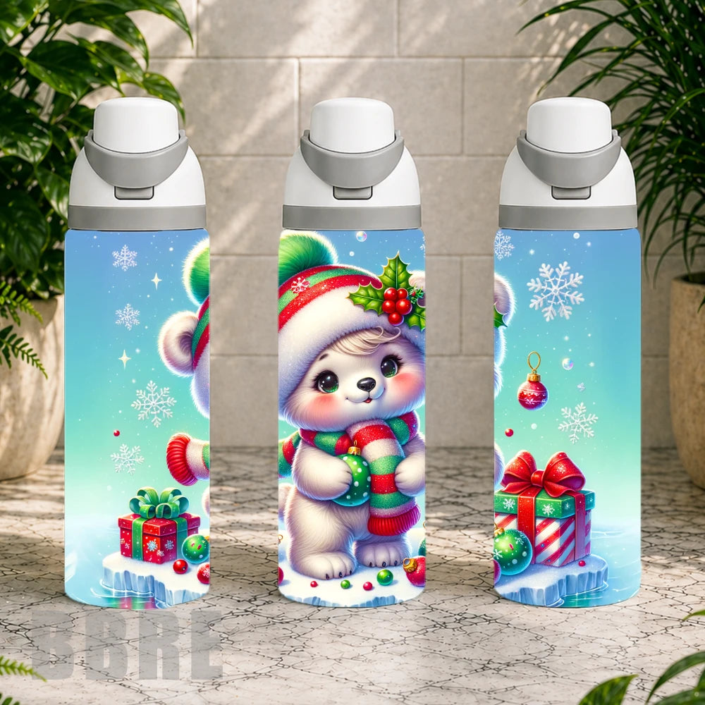 Festive Polar Bear Product Image,