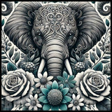 Floral Elephant 8 Main Image,