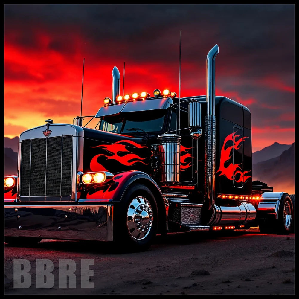 Flaming Truck 3 Main Image,