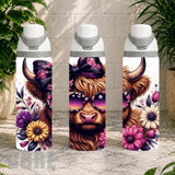 Floral Highland Cow 3 Product Image,
