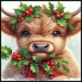 Festive Highland Cow 7 Main Image,