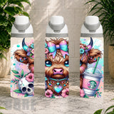 Floral Highland Cow 5 Product Image,