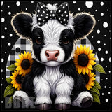 Cow With Sunflowers Main Image,