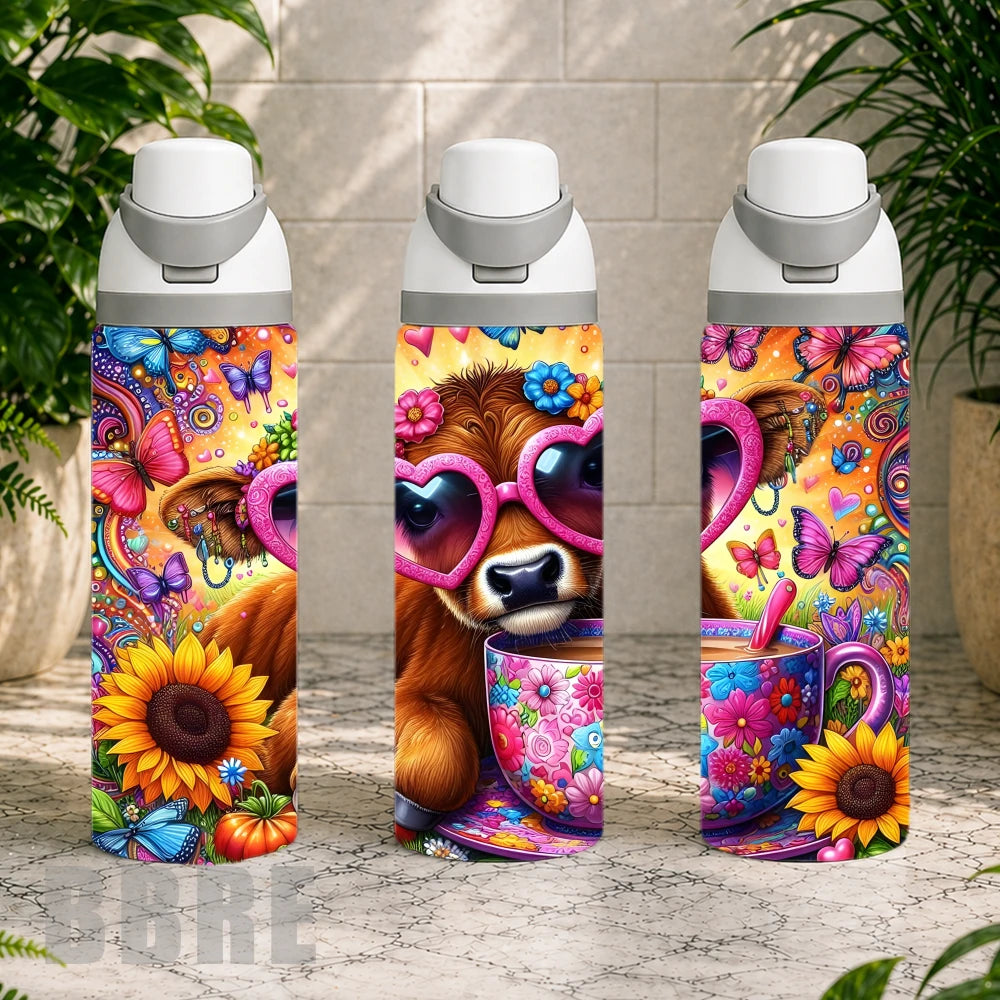 Floral Cow 4 Product Image,
