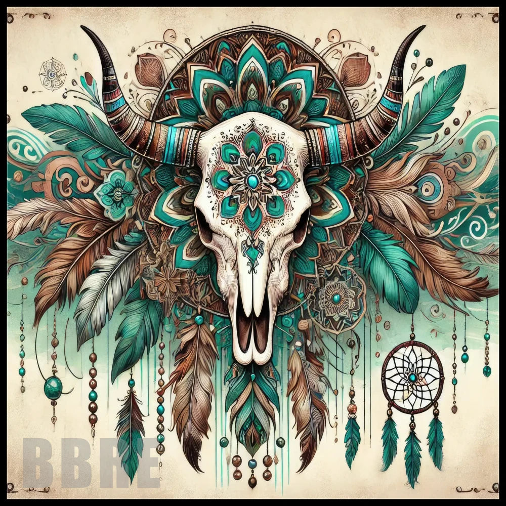 Boho Skull Main Image,