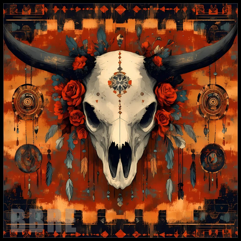 Skull Floral Main Image,