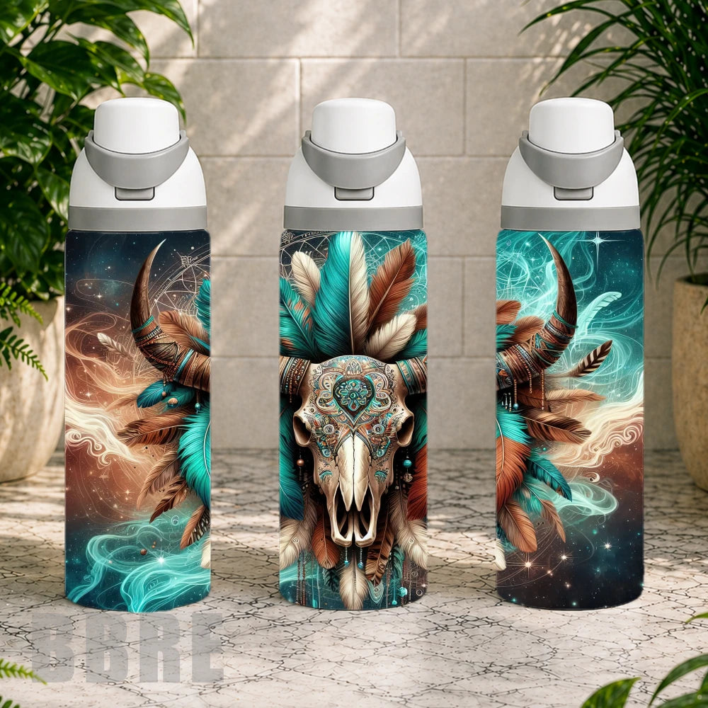Feathered Skull Product Image,
