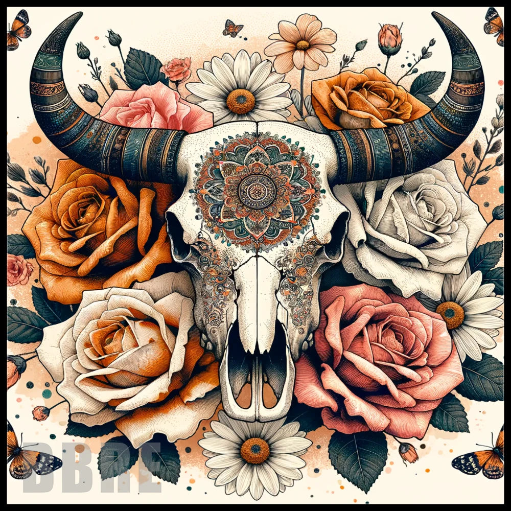 Floral Skull 9 Main Image,