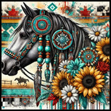 Horse Floral 3 Main Image,