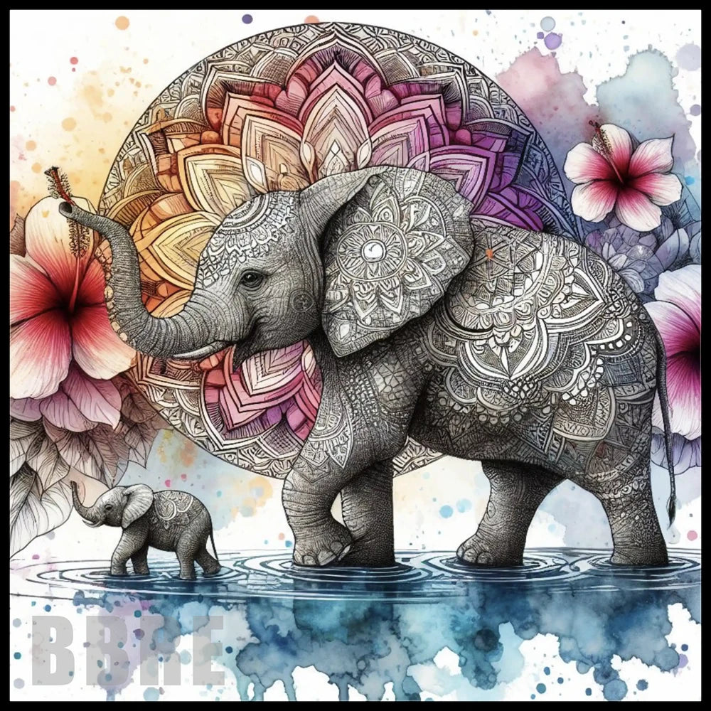 Elephant Mandala 5 Main Image,