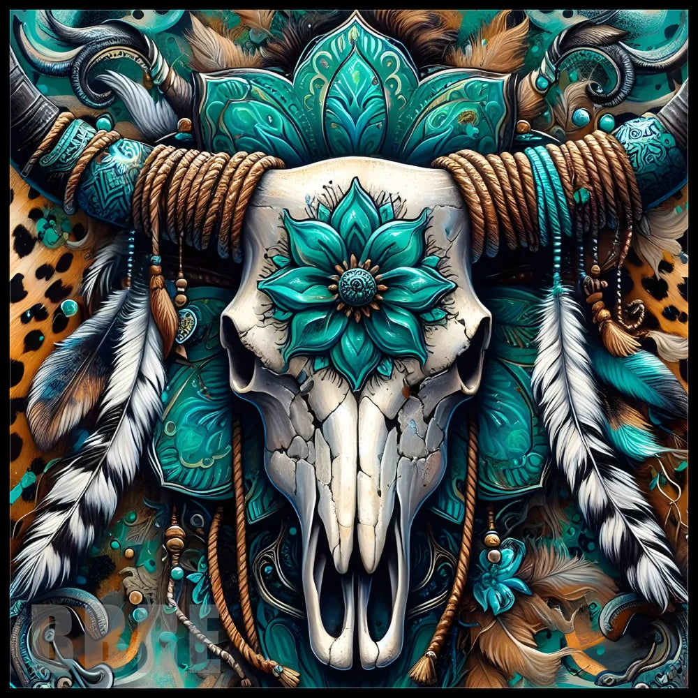 Floral Skull 11 Main Image,