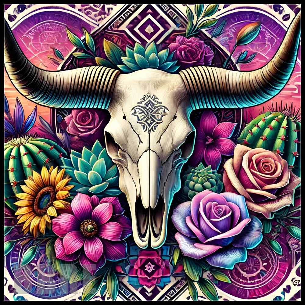 Floral Skull 15 Main Image,