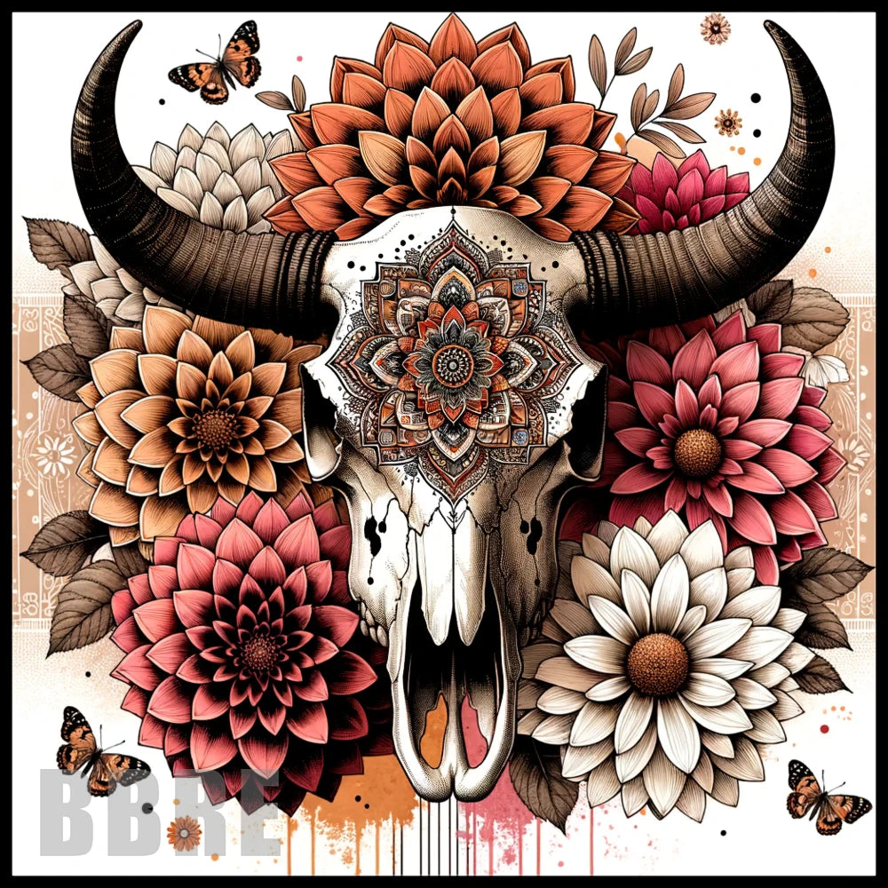 Floral Skull 18 Main Image,