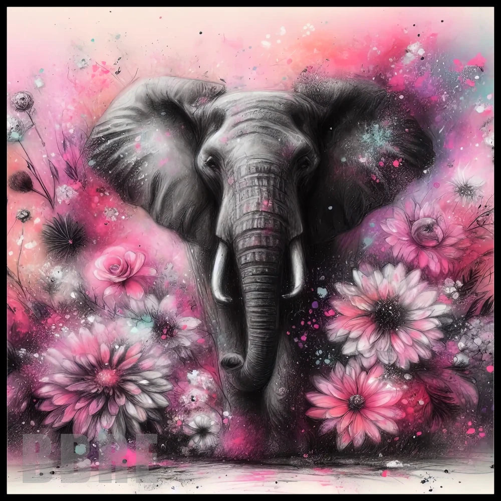 Floral Elephant 9 Main Image,