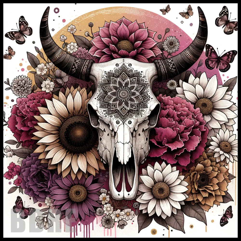 Floral Skull 24 Main Image,